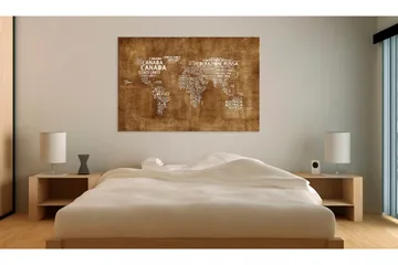 Tavla Den Förlorade Karta 90x60 - Artgeist sp. z o. o. - Inredning - Tavlor & konst - Canvastavlor