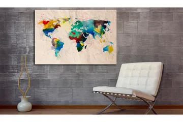 Tavla Den Värld Av Färger 60x40 - Artgeist sp. z o. o. - Inredning - Tavlor & konst - Canvastavlor