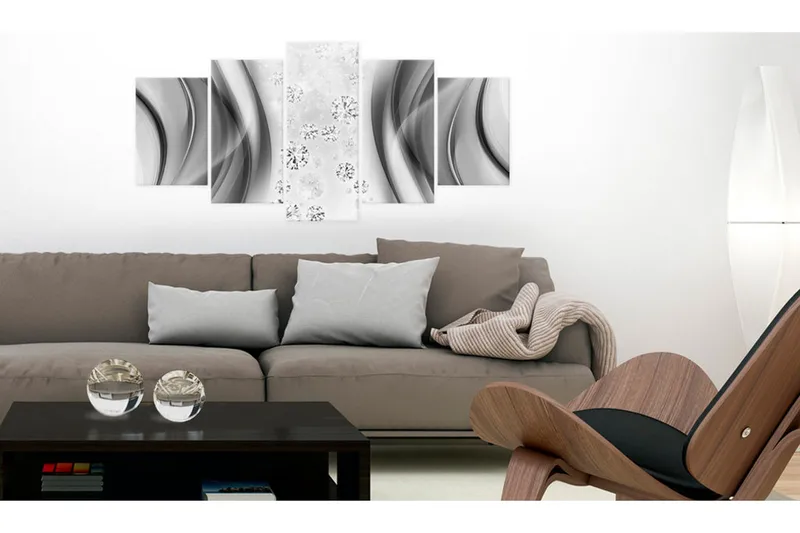 Tavla Diamonds Waves 200x100 - Artgeist sp. z o. o. - Inredning - Tavlor & konst - Canvastavlor