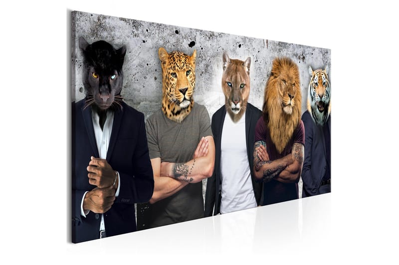Tavla Different Faces (1 Part) Wide 120x60 - Artgeist sp. z o. o. - Inredning - Tavlor & konst - Canvastavlor