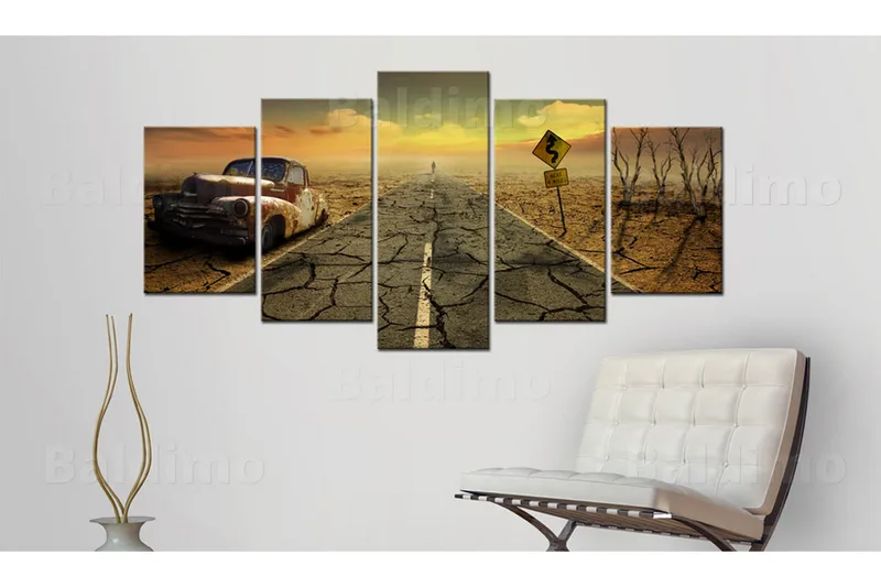 Tavla Difficult Road 100x50 - Artgeist sp. z o. o. - Inredning - Tavlor & konst - Canvastavlor