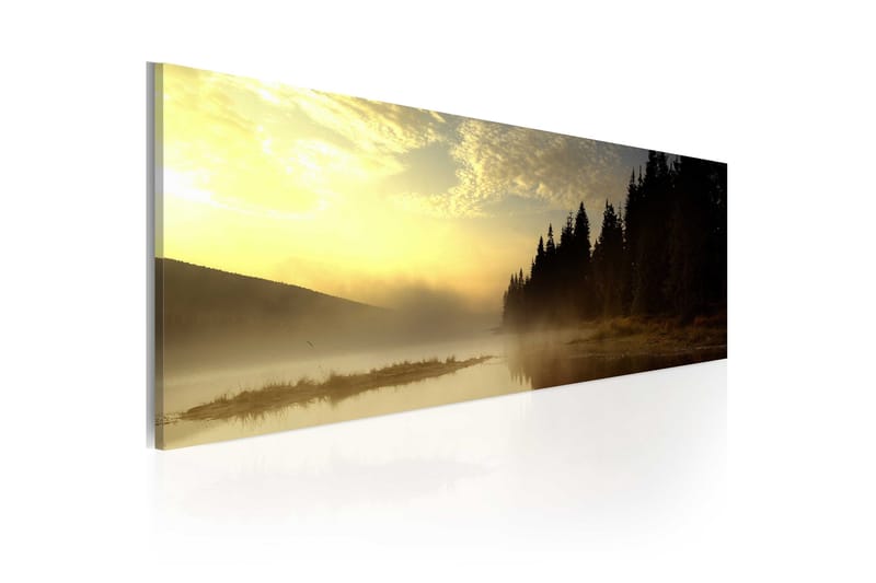 Tavla Dimma Över En Sjö 135x45 cm, undefined