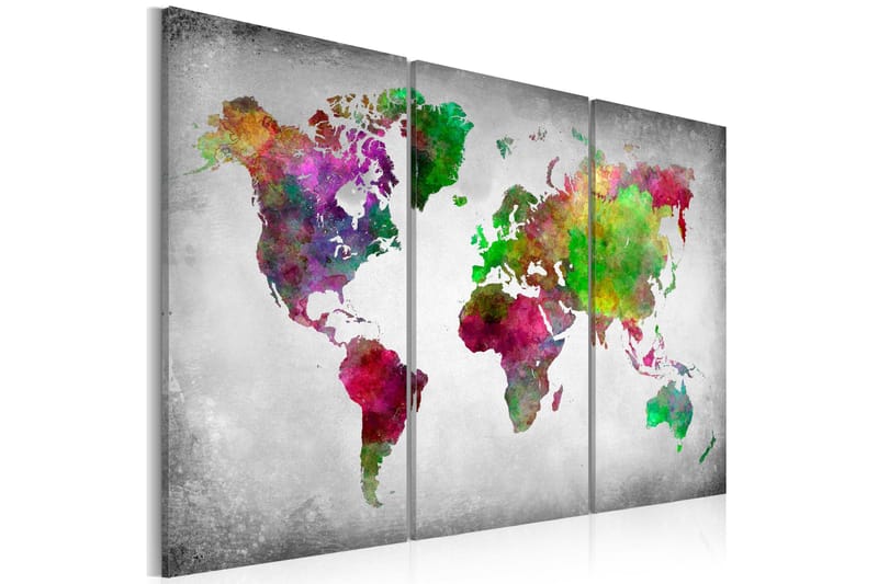 Tavla Diversity Of World 90x60, Artgeist sp. z o. o.