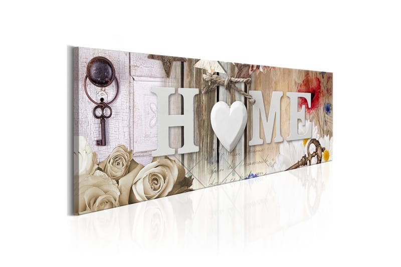 Tavla Domestic Chronicle 135x45 - Artgeist sp. z o. o. - Inredning - Tavlor & konst - Canvastavlor