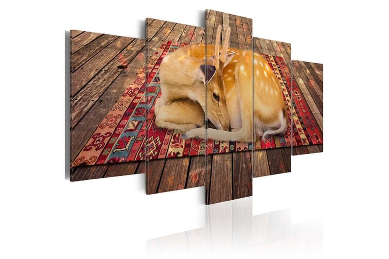 Tavla Domestication 5 Pieces 200x100, Artgeist sp. z o. o.
