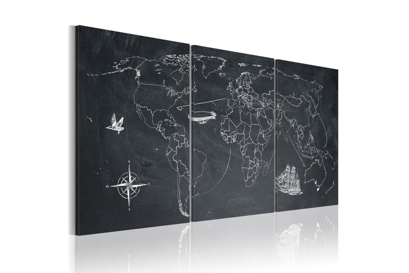 Tavla Efter Fotspår Columbus 120x60, Artgeist sp. z o. o.