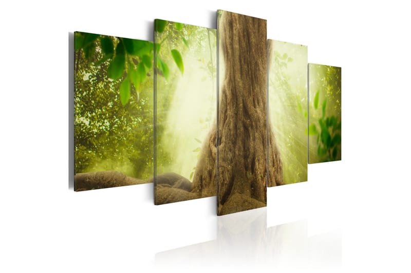 Tavla Elves Tree 200x100 - Artgeist sp. z o. o. - Inredning - Tavlor & konst - Canvastavlor