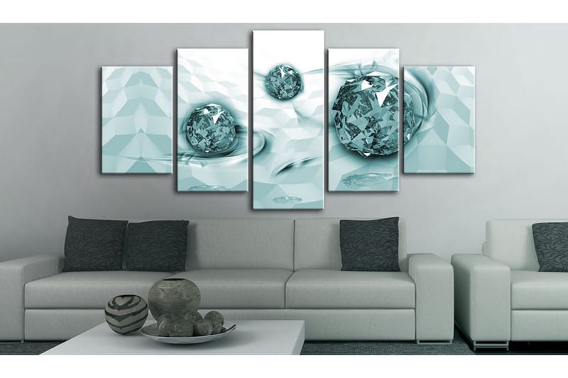 Tavla Embedded In Turquoise 100x50 - Artgeist sp. z o. o. - Inredning - Tavlor & konst - Canvastavlor