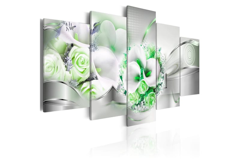 Tavla Emerald Bouquet 100x50, Artgeist sp. z o. o.