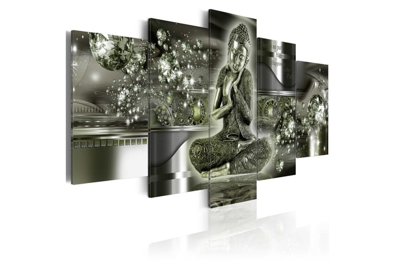 Tavla Emerald Budda 200x100, Artgeist sp. z o. o.