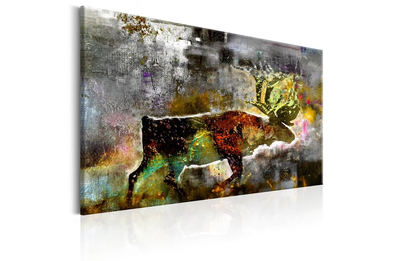 Tavla Emerald Caribou 60x40 cm - Inredning - Tavlor & konst - Canvastavlor
