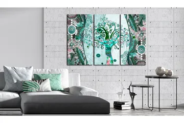 Tavla Emerald Tree 120x80 - Artgeist sp. z o. o. - Inredning - Tavlor & konst - Canvastavlor