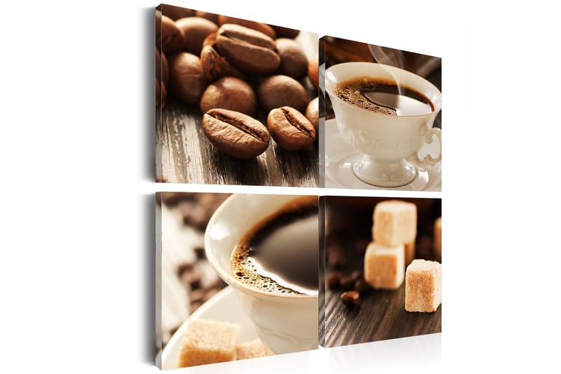 Tavla En Kopp Kaffe 40x40 - Artgeist sp. z o. o. - Inredning - Tavlor & konst - Canvastavlor