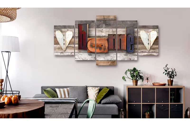 Tavla Enchanted Cottage 200x100 - Artgeist sp. z o. o. - Inredning - Tavlor & konst - Canvastavlor