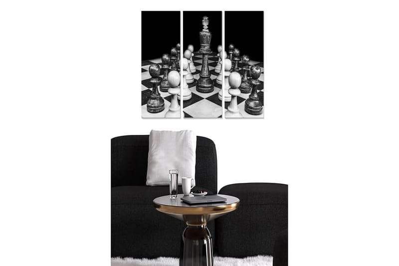 Tavla Entertainment 3-pack Flerfärgad - 20x50 cm - Inredning - Tavlor & konst - Canvastavlor