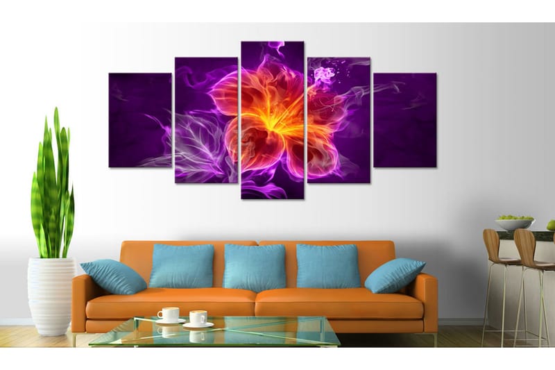Tavla Esoteric Flower 100x50 - Artgeist sp. z o. o. - Inredning - Tavlor & konst - Canvastavlor