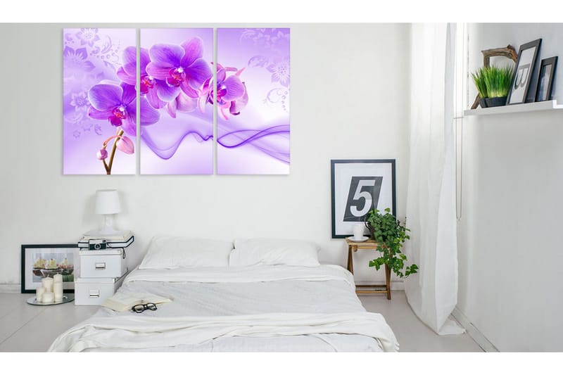 Tavla Ethereal Orchid Violet 60x40 - Artgeist sp. z o. o. - Inredning - Tavlor & konst - Canvastavlor