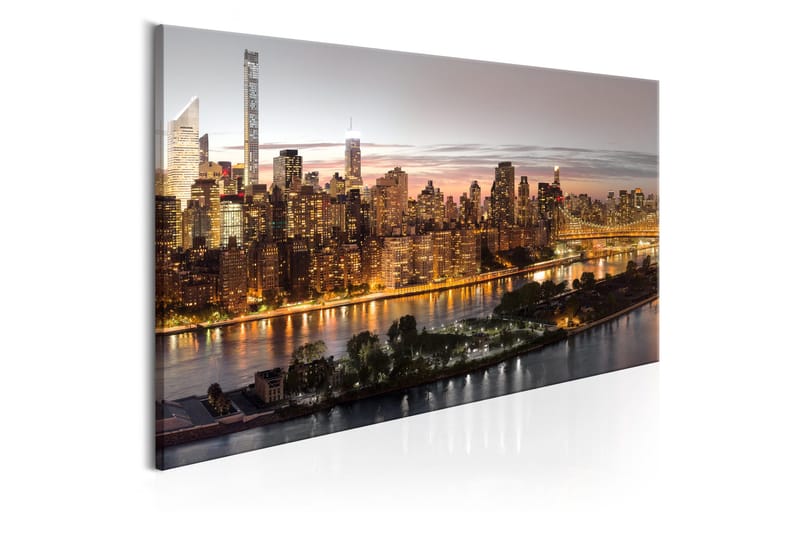 Tavla Evening Manhattan 120x60 - Artgeist sp. z o. o. - Inredning - Tavlor & konst - Canvastavlor