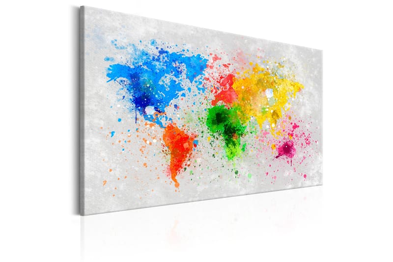 Tavla Expressionism of the World 90x60 - Artgeist sp. z o. o. - Inredning - Tavlor & konst - Canvastavlor