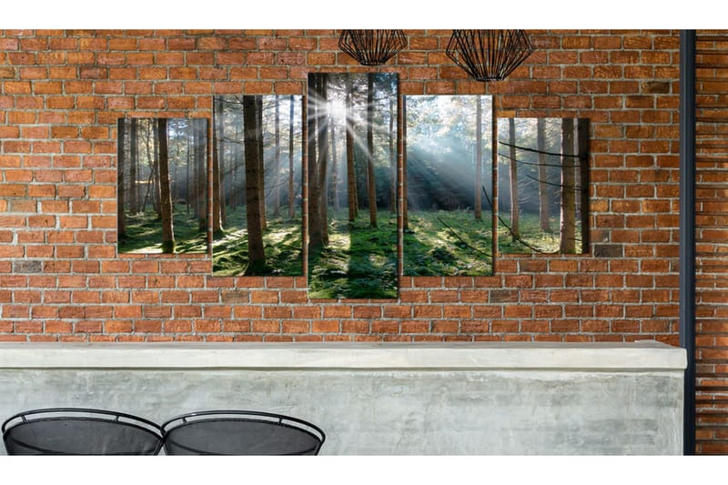 Tavla Fairytale Forest 200x100 - Artgeist sp. z o. o. - Inredning - Tavlor & konst - Canvastavlor