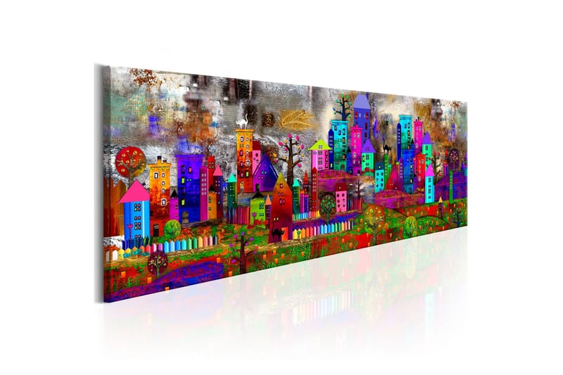 Tavla Fantasy City 135x45, Artgeist sp. z o. o.
