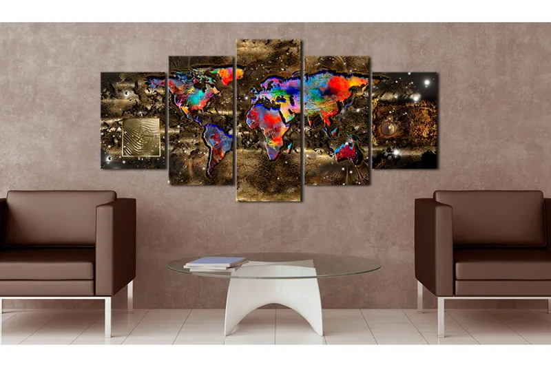 Tavla Fantasy World 200x100 - Artgeist sp. z o. o. - Inredning - Tavlor & konst - Canvastavlor