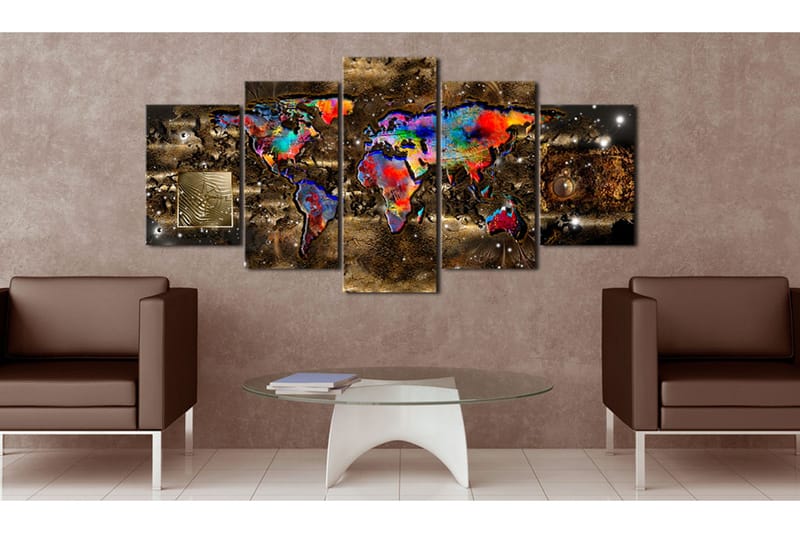 Tavla Fantasy World 200x100 - Artgeist sp. z o. o. - Inredning - Tavlor & konst - Canvastavlor