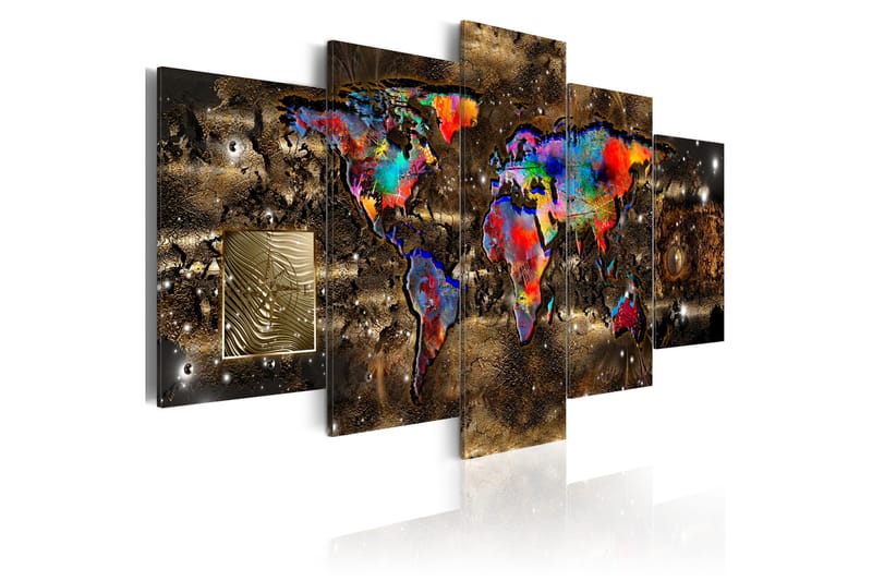 Tavla Fantasy World 200x100 - Artgeist sp. z o. o. - Inredning - Tavlor & konst - Canvastavlor