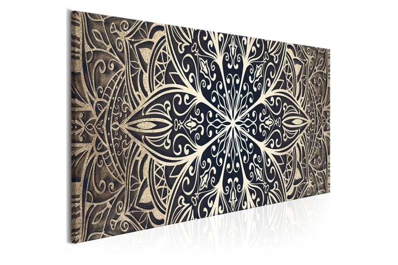 Tavla Feathers (1 Part) Brown Narrow 120x40 - Artgeist sp. z o. o. - Inredning - Tavlor & konst - Canvastavlor