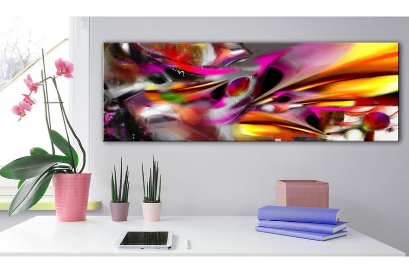 Tavla Fiery Expression 120x40 - Artgeist sp. z o. o. - Inredning - Tavlor & konst - Canvastavlor