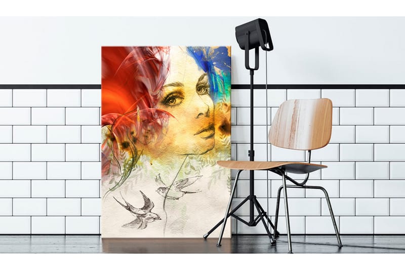 Tavla Fiery Lady 40x60 - Artgeist sp. z o. o. - Inredning - Tavlor & konst - Canvastavlor