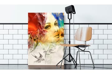 Tavla Fiery Lady 80x120 cm - Inredning - Tavlor & konst - Canvastavlor