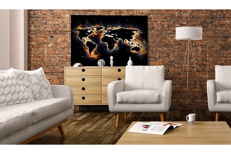 Tavla Fiery World 120x80, Artgeist sp. z o. o.