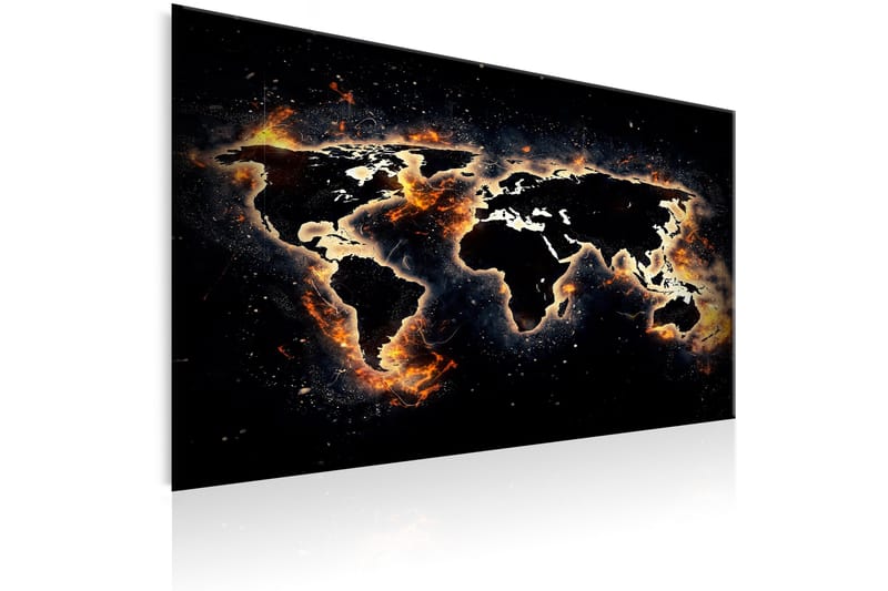Tavla Fiery World 120x80 - Artgeist sp. z o. o. - Inredning - Tavlor & konst - Canvastavlor