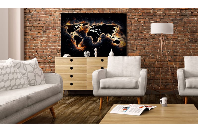 Tavla Fiery World 60x40, Artgeist sp. z o. o.