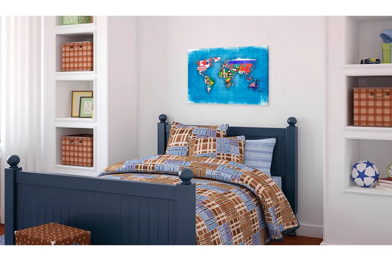 Tavla Flags Of The World 60x40 - Artgeist sp. z o. o. - Inredning - Tavlor & konst - Canvastavlor