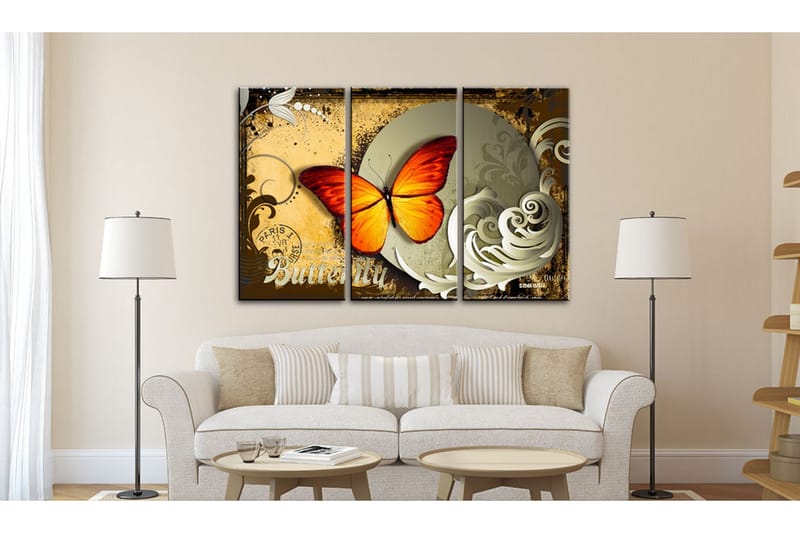 Tavla Flight Of A Butterfly 120x80 - Artgeist sp. z o. o. - Inredning - Tavlor & konst - Canvastavlor