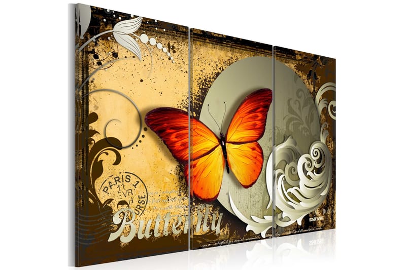 Tavla Flight Of A Butterfly 120x80 - Artgeist sp. z o. o. - Inredning - Tavlor & konst - Canvastavlor