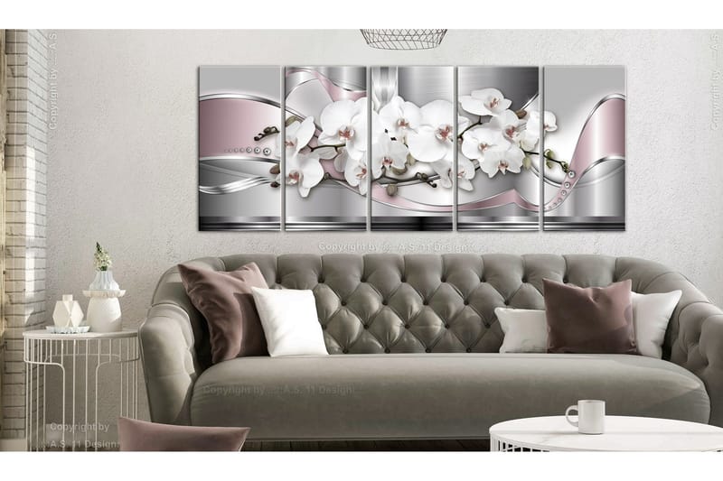 Tavla Floral Road 225x90 - Artgeist sp. z o. o. - Inredning - Tavlor & konst - Canvastavlor