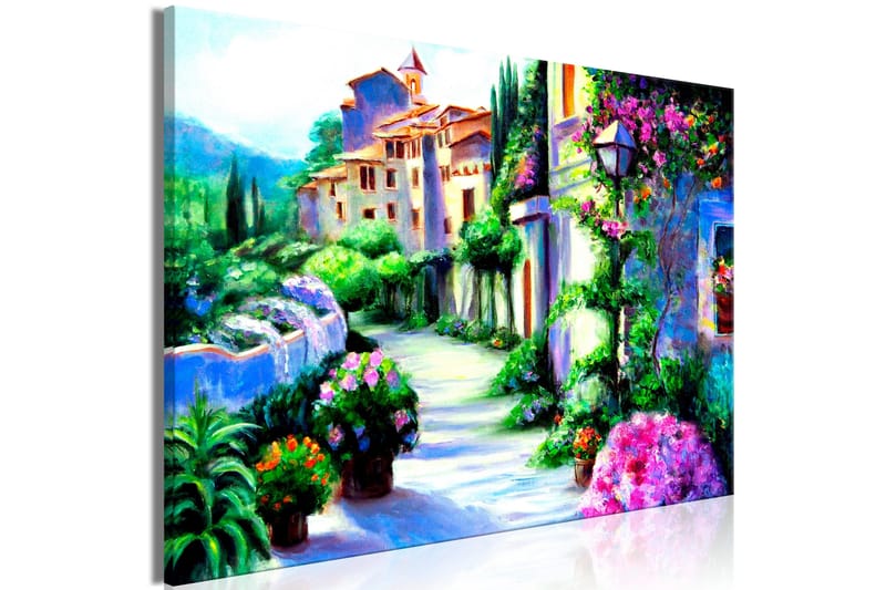 Tavla Flower Street (1 Part) Wide 120x80 - Artgeist sp. z o. o. - Inredning - Tavlor & konst - Canvastavlor
