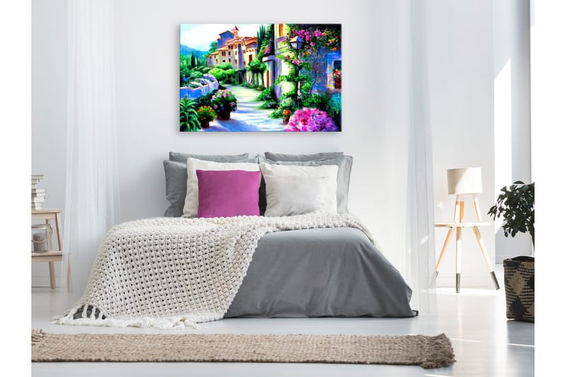 Tavla Flower Street (1 Part) Wide 120x80, Artgeist sp. z o. o.