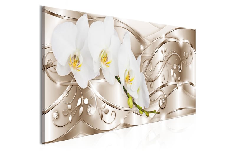 Tavla Flowering 1 Part Narrow Beige 150x50, Artgeist sp. z o. o.