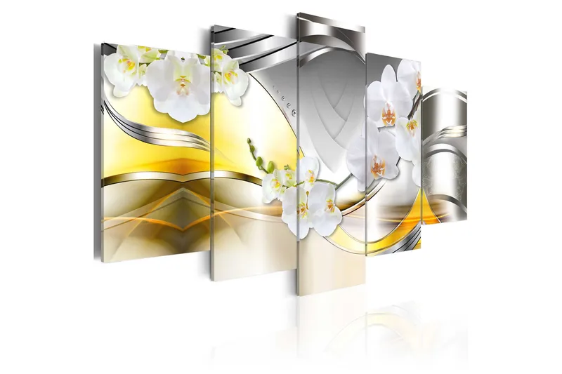 Tavla Flowers Of Future 200x100, Artgeist sp. z o. o.