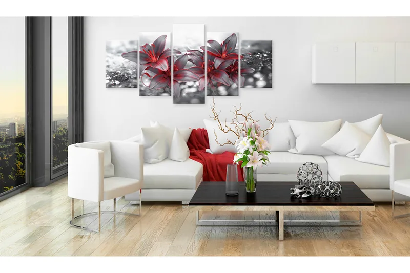 Tavla Flowers Of Goddess 200x100 - Artgeist sp. z o. o. - Inredning - Tavlor & konst - Canvastavlor