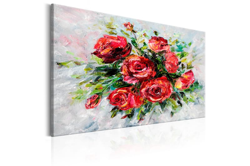 Tavla Flowers of Love 90x60 - Artgeist sp. z o. o. - Inredning - Tavlor & konst - Canvastavlor