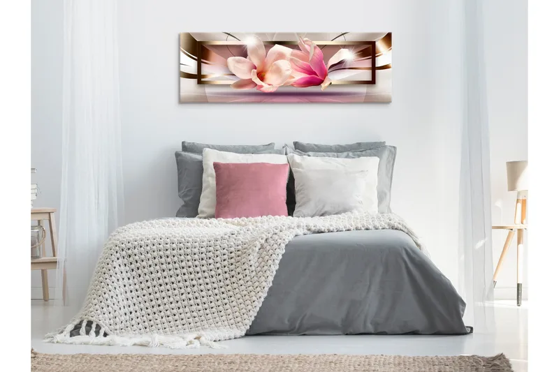 Tavla Flowers outside the Frame (1 Part) Narrow 135x45, Artgeist sp. z o. o.