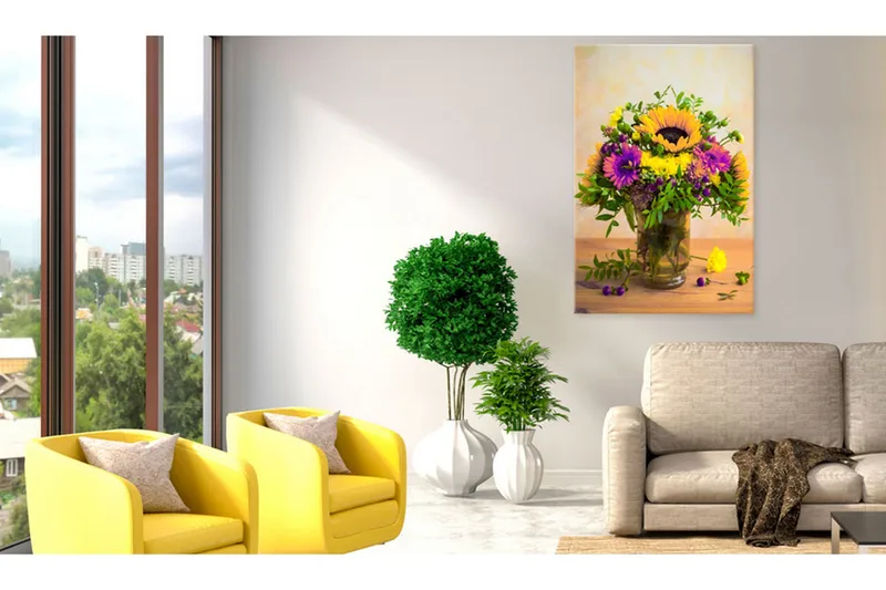 Tavla Flowery Charm 60x90, Artgeist sp. z o. o.