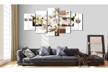 Tavla Flowery Installation 100x50 - Artgeist sp. z o. o. - Inredning - Tavlor & konst - Canvastavlor