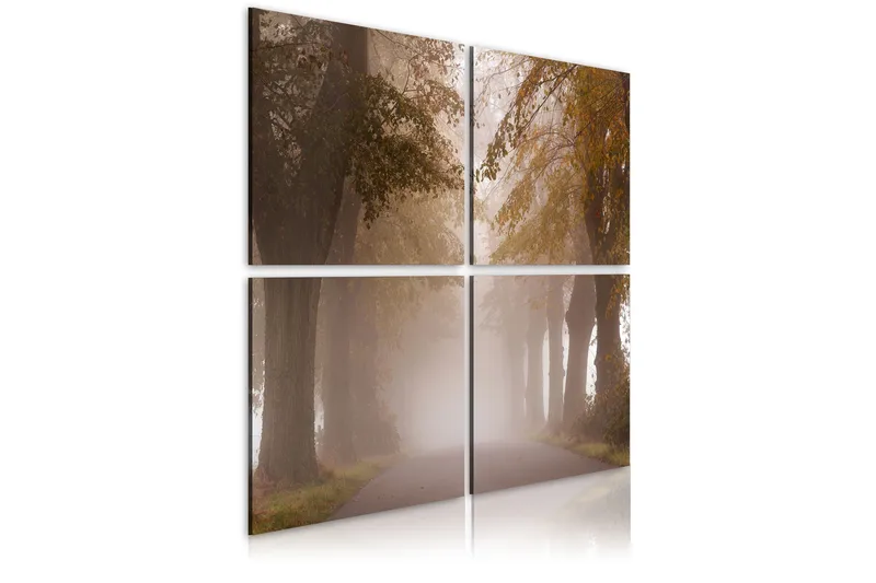Tavla Foggy gränd 60x60 - Artgeist sp. z o. o. - Inredning - Tavlor & konst - Canvastavlor