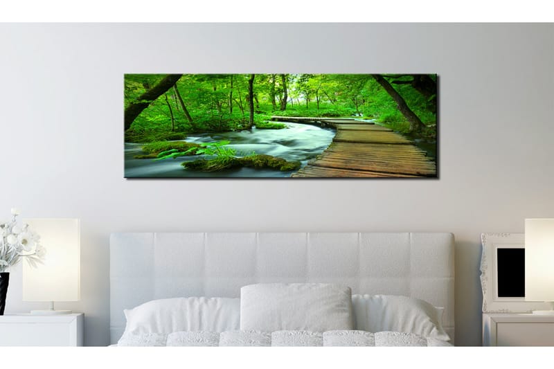 Tavla Forest Broadwalk 120x40 - Artgeist sp. z o. o. - Inredning - Tavlor & konst - Canvastavlor